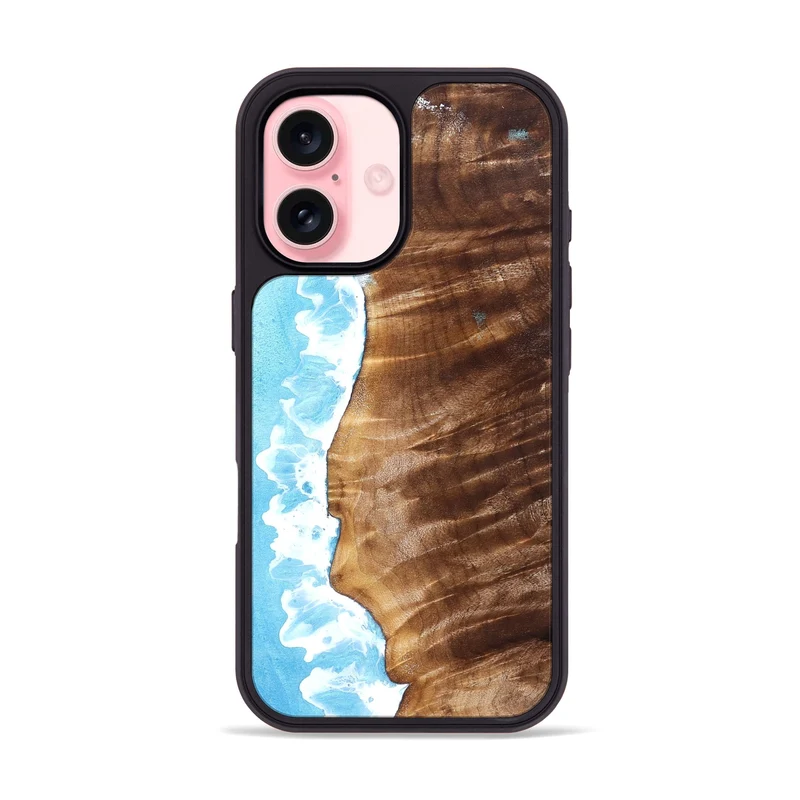 iPhone 16 Wood Phone Case - Kerri (Coastal, 829949)