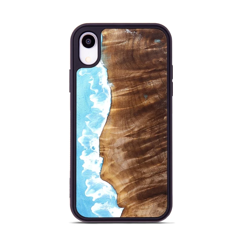 iPhone Xr Wood Phone Case - Kerri (Coastal, 829949)