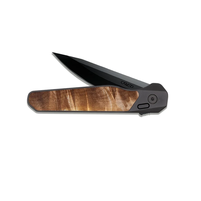 EDC Dark Slate Wood Pocket Knife - Kerri (Coastal, 829949)