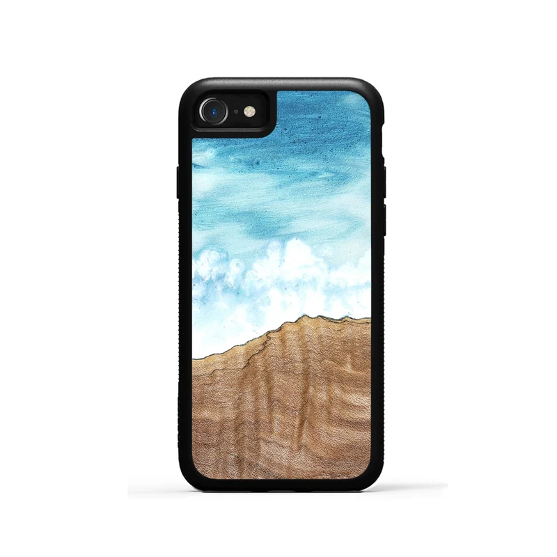 iPhone SE Wood Phone Case - Nori (Coastal, 829922)