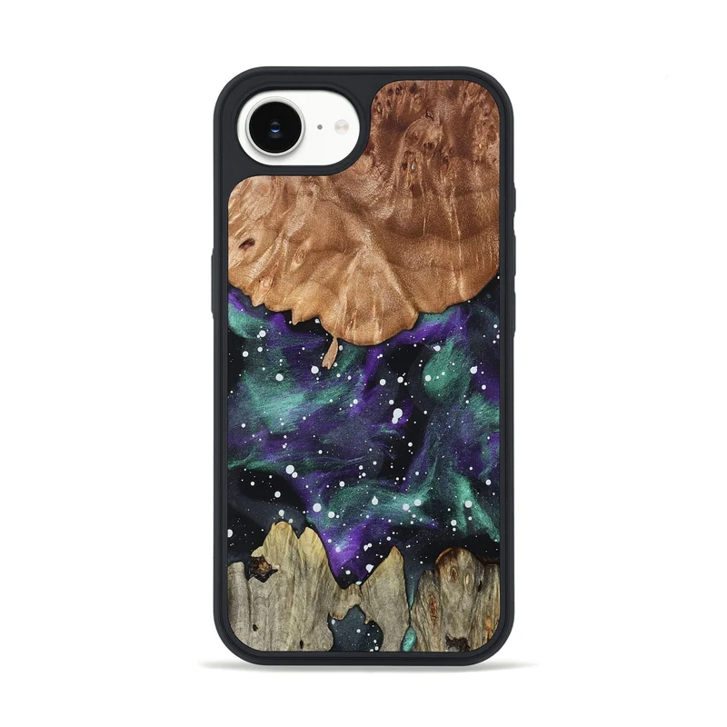 iPhone 16e Wood Phone Case - Twila (Cosmos, 829876)