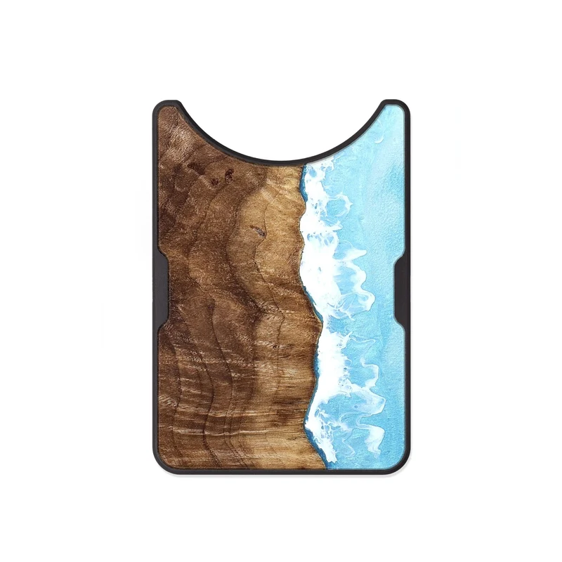 Alloy Wood Wallet - Mikalah (Coastal, 829924)