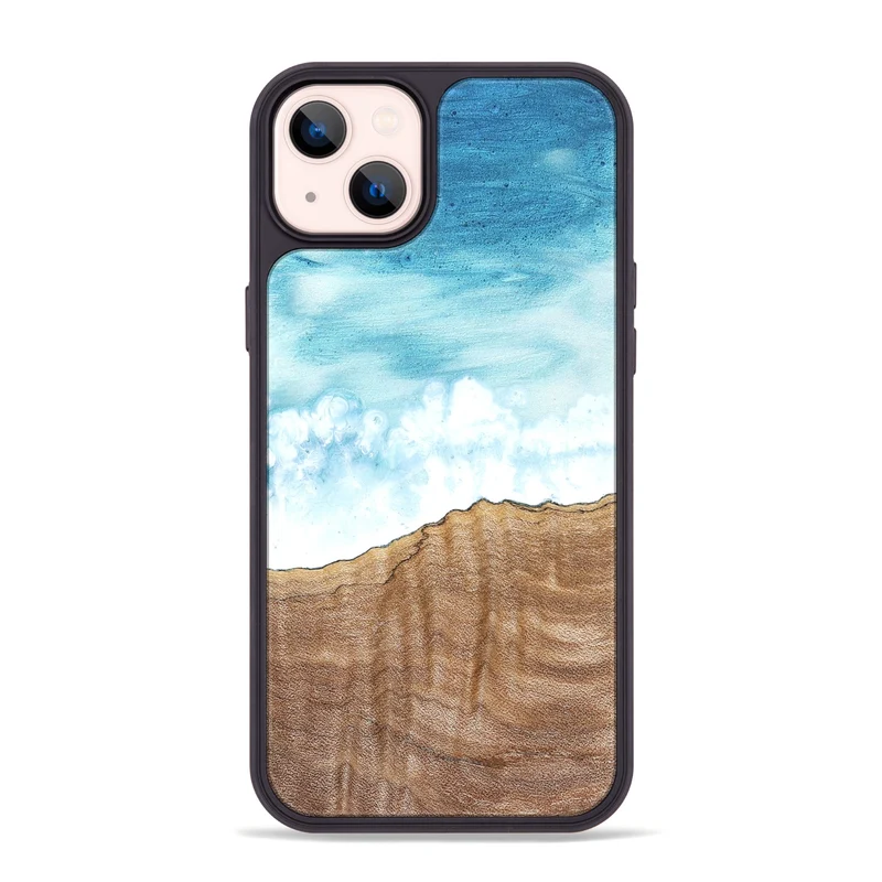 iPhone 14 Plus Wood Phone Case - Nori (Coastal, 829922)