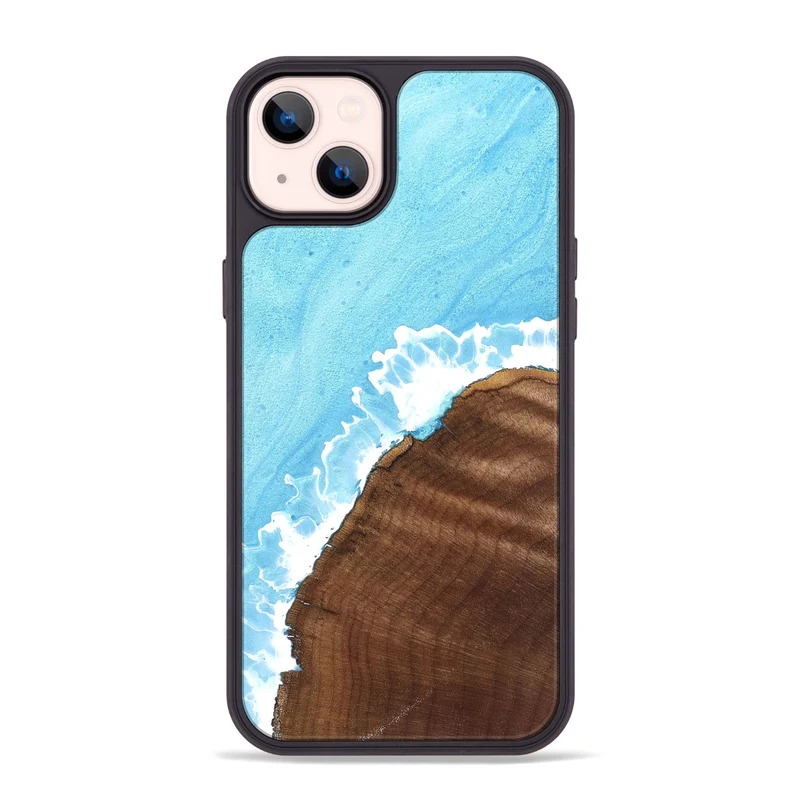 iPhone 14 Plus Wood Phone Case - Yetta (Coastal, 829937)
