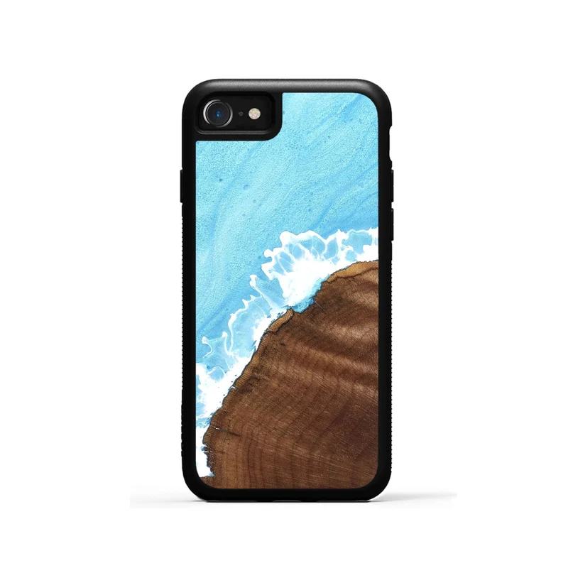 iPhone SE Wood Phone Case - Yetta (Coastal, 829937)