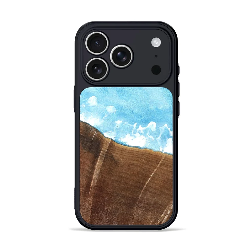 iPhone 17 Pro Wood Phone Case - Rosia (Coastal, 829939)
