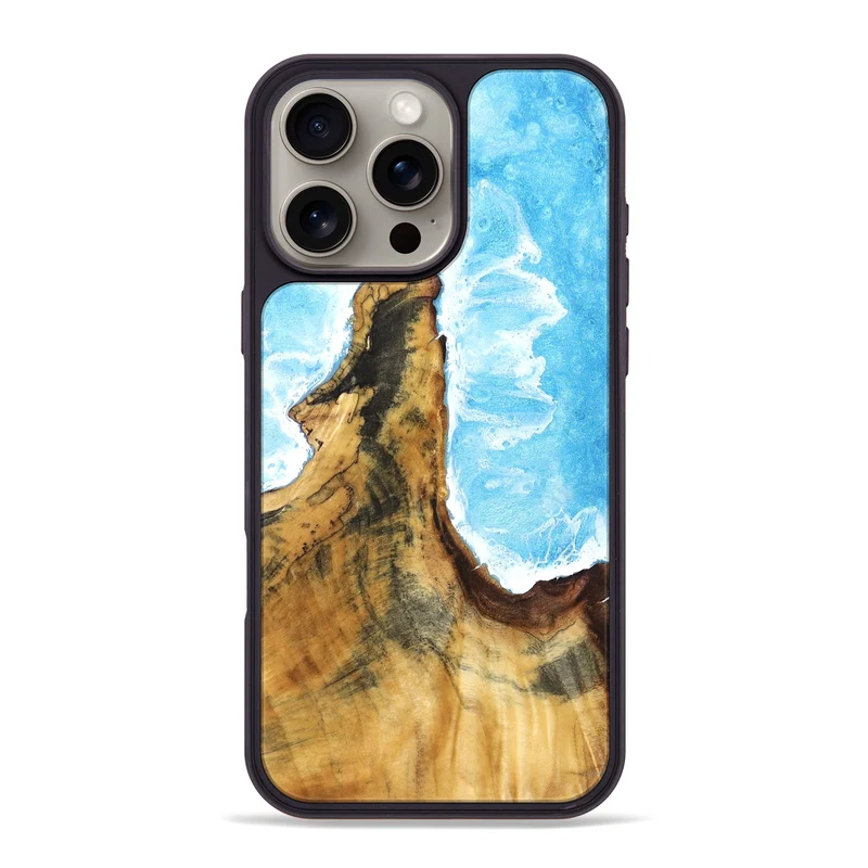 iPhone 16 Pro Max Wood Phone Case - Todd (Coastal, 829932)