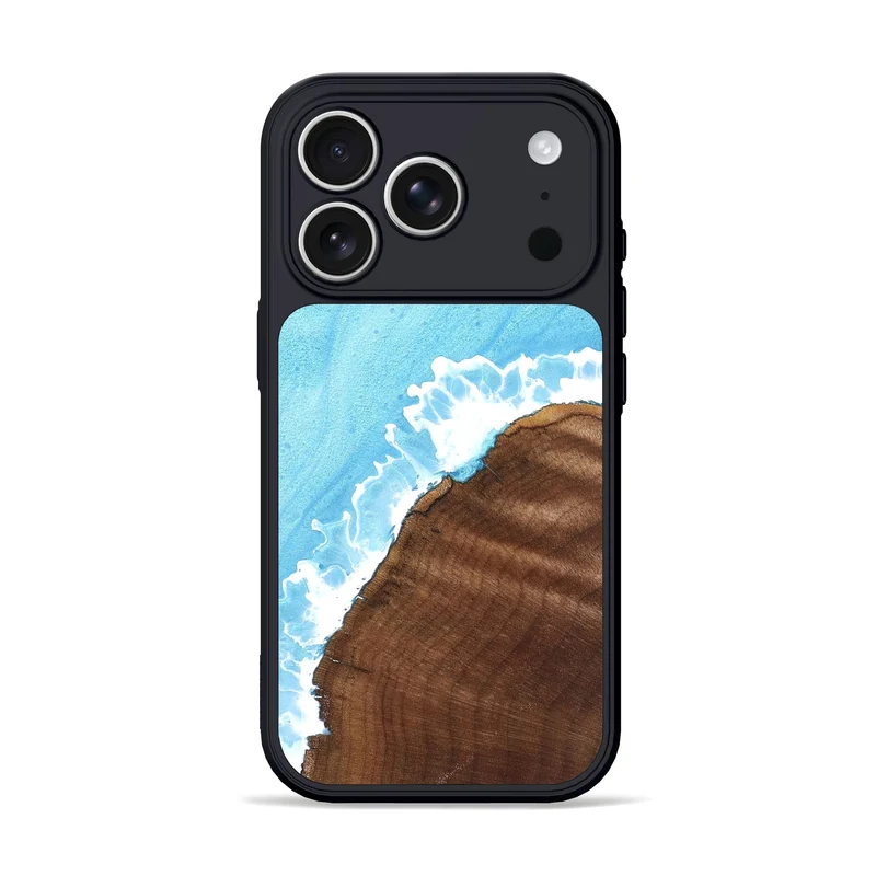 iPhone 17 Pro Wood Phone Case - Yetta (Coastal, 829937)