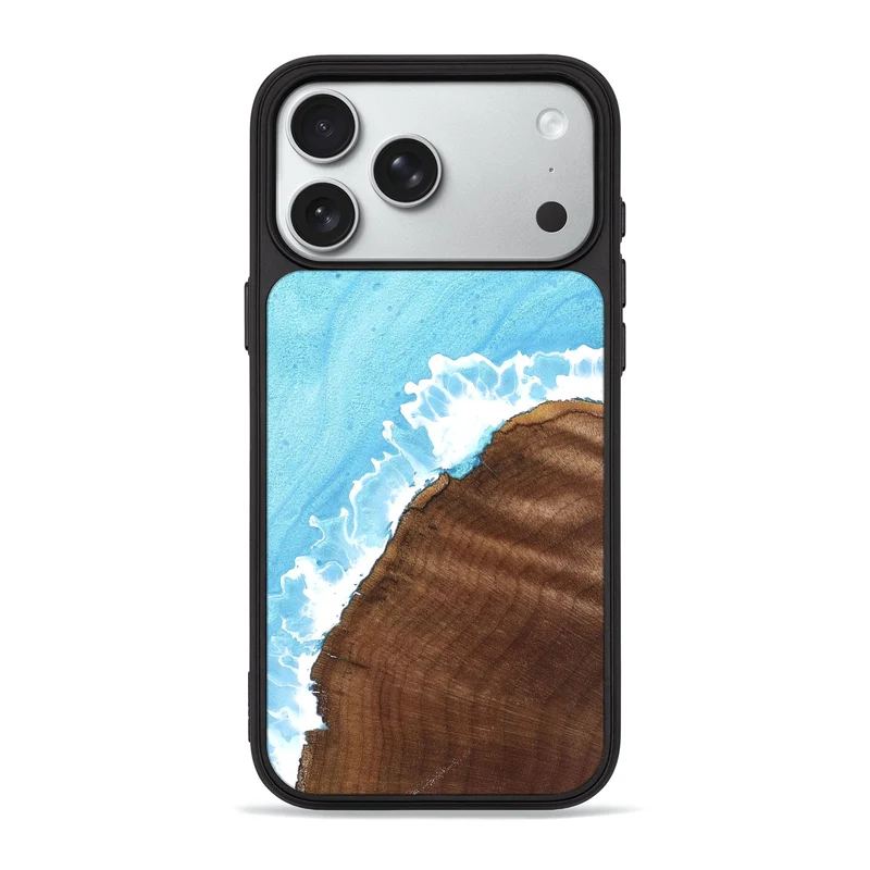 iPhone 18 Pro Max Wood Phone Case - Yetta (Coastal, 829937)