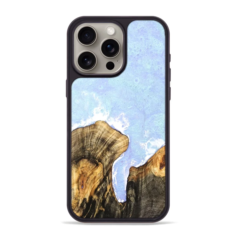 iPhone 15 Pro Max Wood Phone Case - Alex (Coastal, 829925)