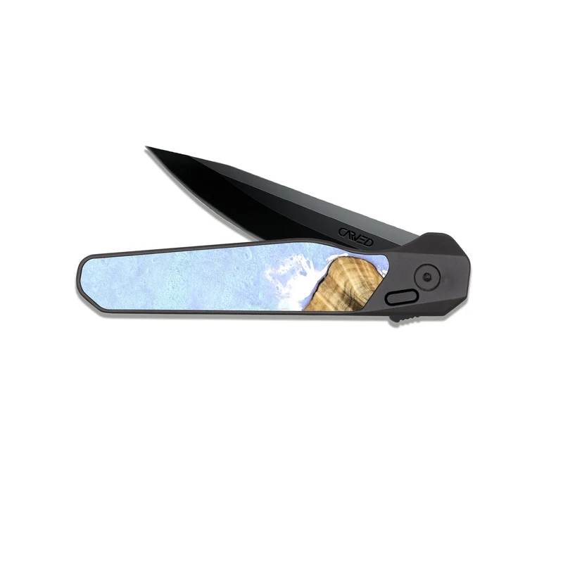 EDC Dark Slate Wood Pocket Knife - Alex (Coastal, 829925)