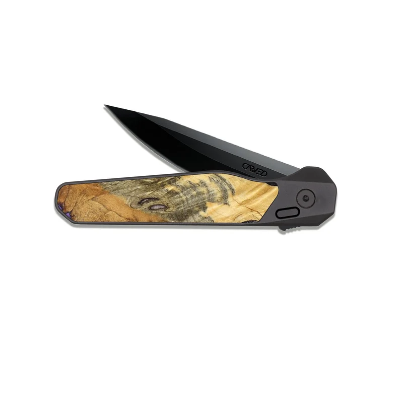 EDC Dark Slate Wood Pocket Knife - Woodrow (Cosmos, 829916)