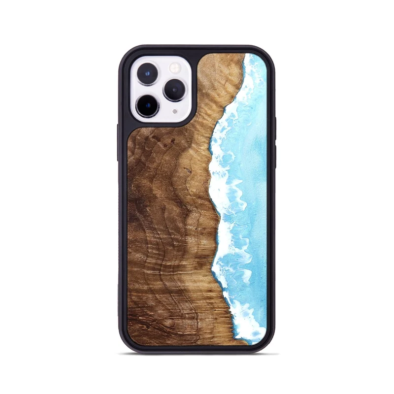iPhone 11 Pro Wood Phone Case - Mikalah (Coastal, 829924)