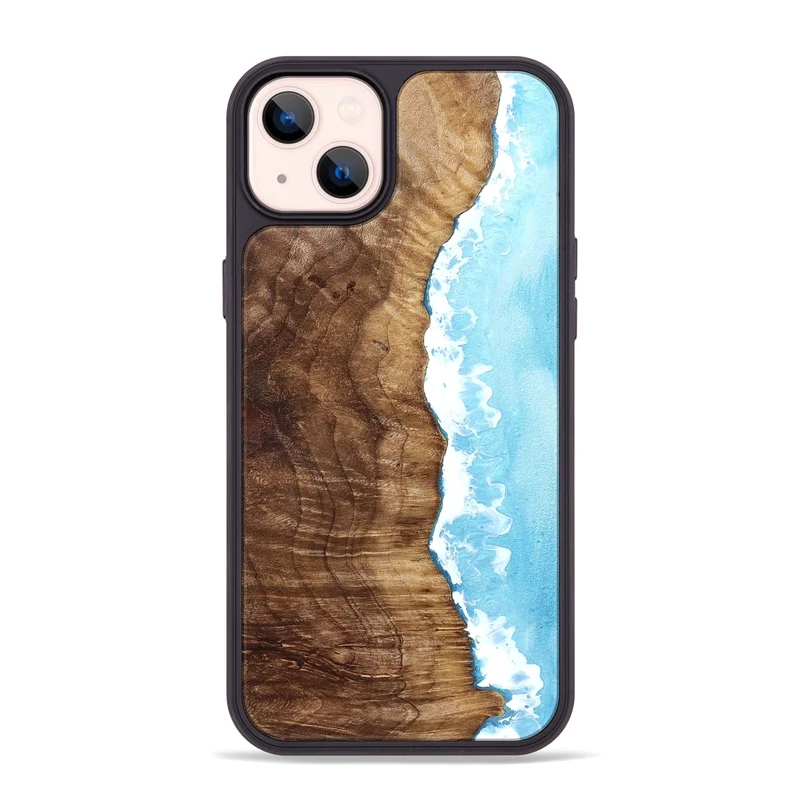 iPhone 14 Plus Wood Phone Case - Mikalah (Coastal, 829924)