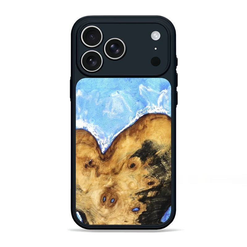iPhone 17 Pro Max Wood Phone Case - Irene (Coastal, 829923)