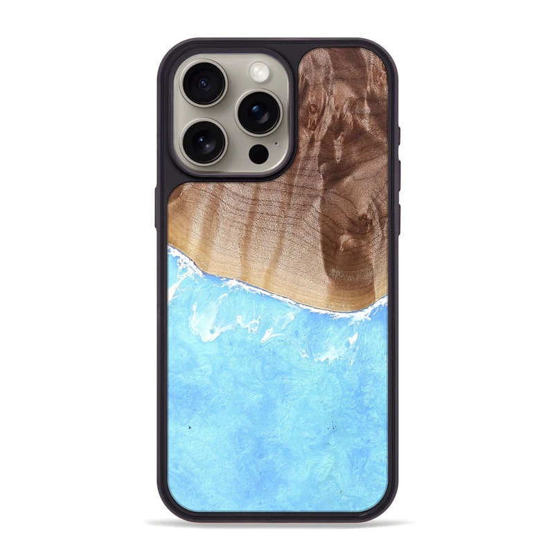 iPhone 15 Pro Max Wood Phone Case - Uriah (Coastal, 829927)