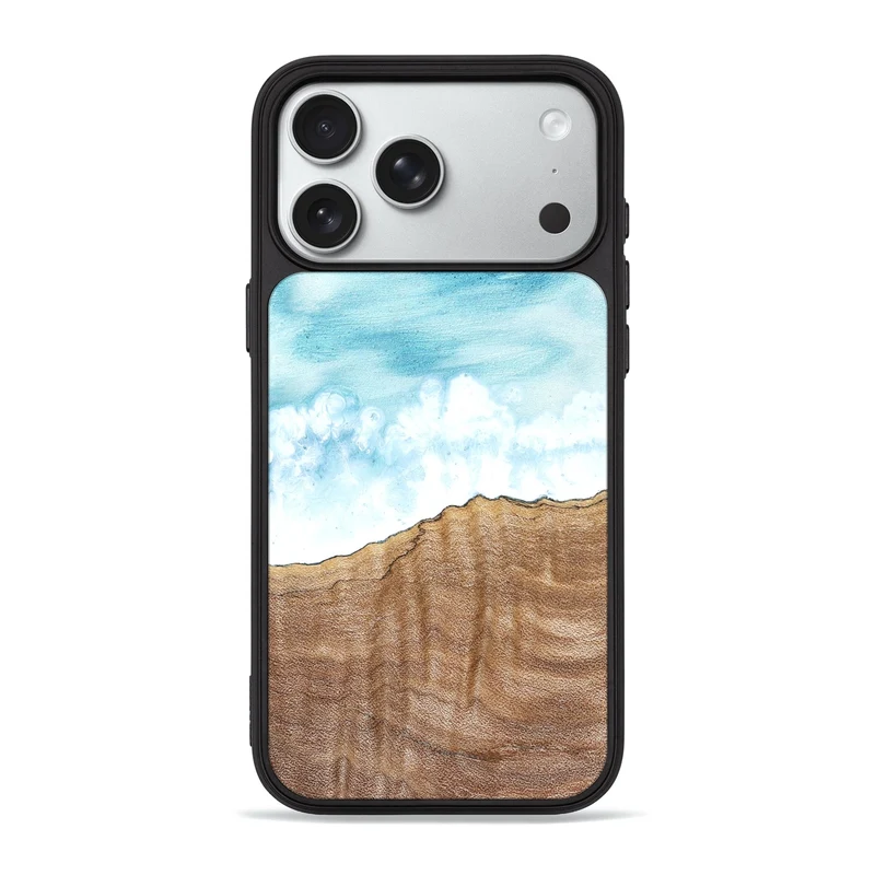 iPhone 18 Pro Max Wood Phone Case - Nori (Coastal, 829922)