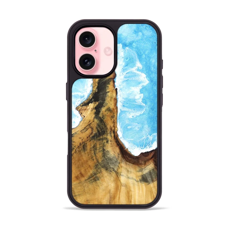iPhone 16 Wood Phone Case - Todd (Coastal, 829932)