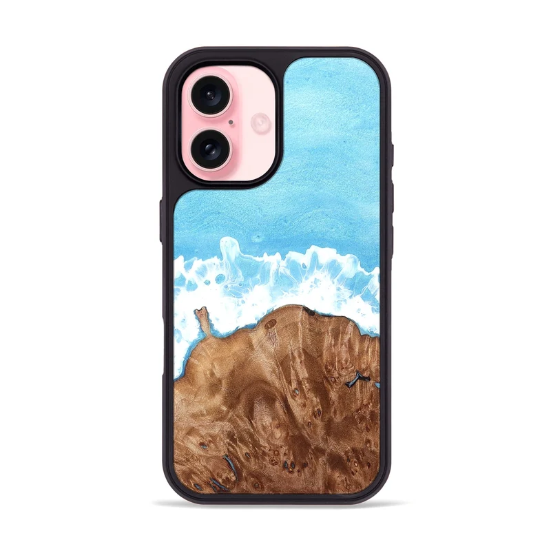 iPhone 16 Wood Phone Case - Merton (Coastal, 829933)