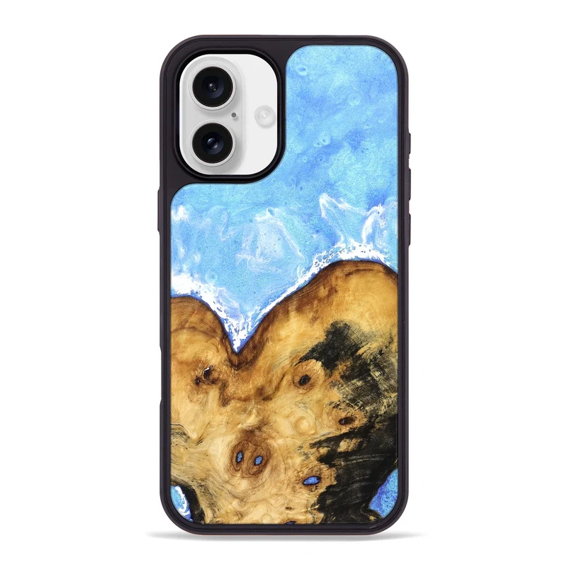 iPhone 16 Plus Wood Phone Case - Irene (Coastal, 829923)