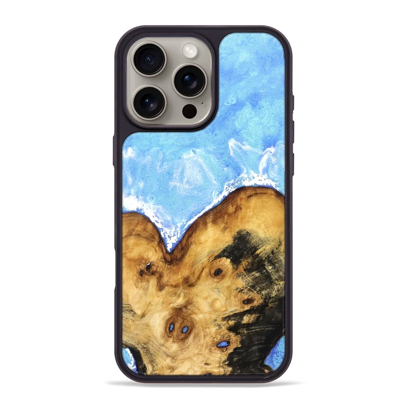 iPhone 16 Pro Max Wood Phone Case - Irene (Coastal, 829923)
