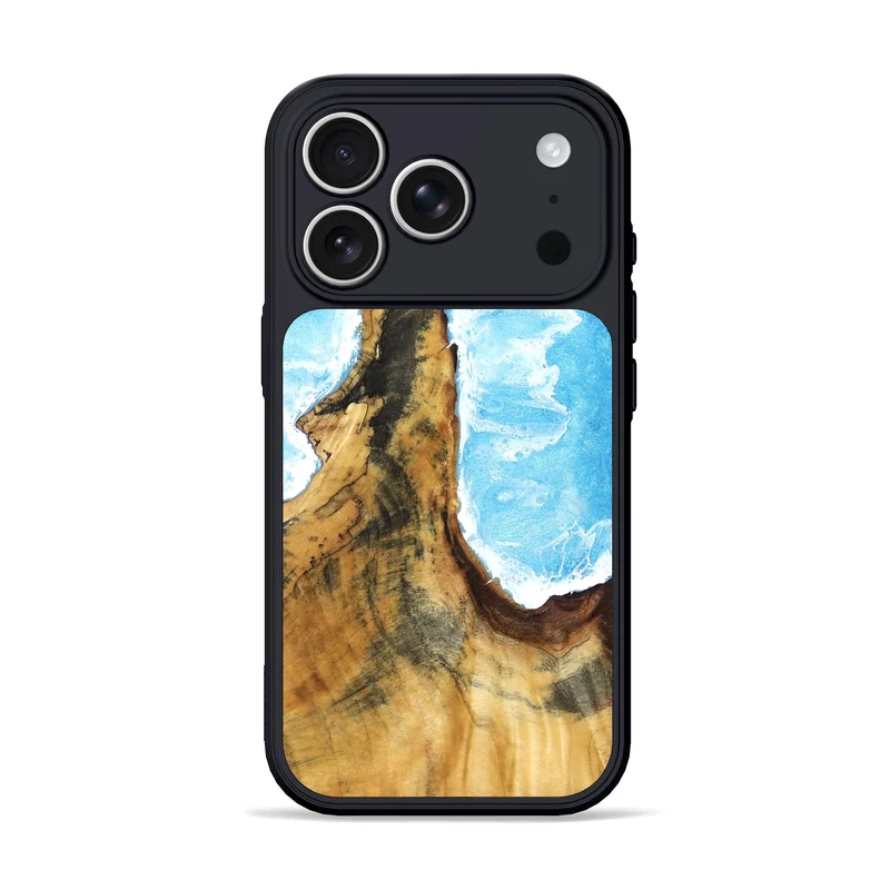 iPhone 17 Pro Wood Phone Case - Todd (Coastal, 829932)