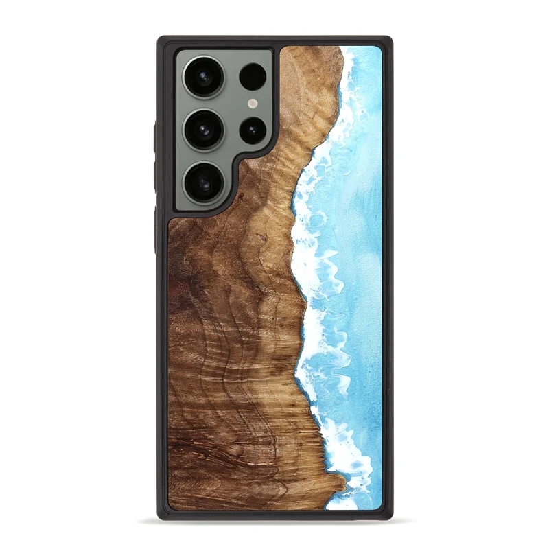 Galaxy S23 Ultra Wood Phone Case - Mikalah (Coastal, 829924)