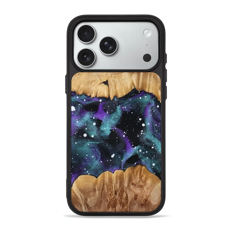 iPhone 18 Pro Max Wood Phone Case - Garland (Cosmos, 829908)