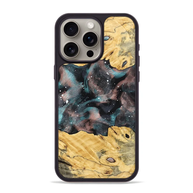 iPhone 15 Pro Max Wood Phone Case - Kaya (Cosmos, 829917)