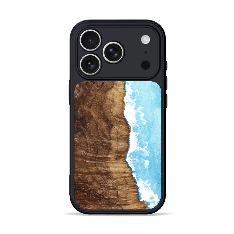 iPhone 17 Pro Wood Phone Case - Mikalah (Coastal, 829924)
