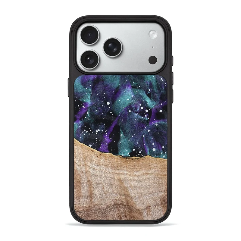 iPhone 18 Pro Max Wood Phone Case - Morris (Cosmos, 829914)