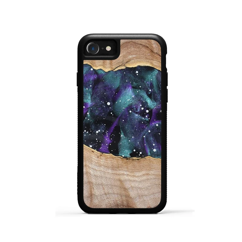 iPhone SE Wood Phone Case - Morris (Cosmos, 829914)