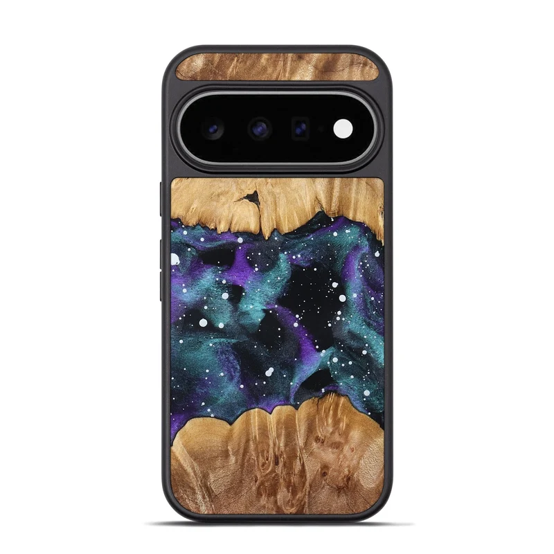 Pixel 11 Pro Wood Phone Case - Garland (Cosmos, 829908)
