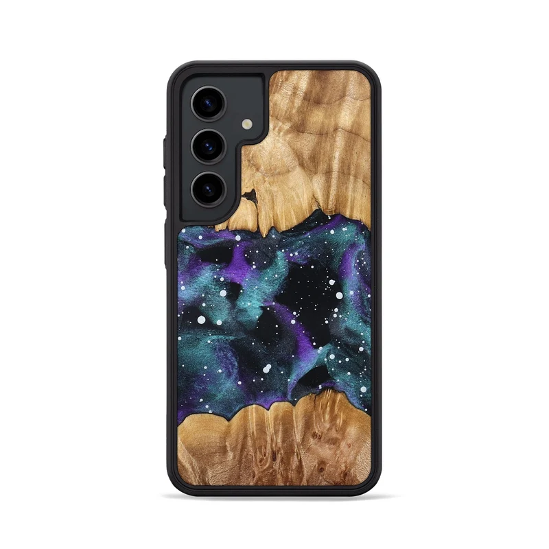 Galaxy S24 Wood Phone Case - Garland (Cosmos, 829908)