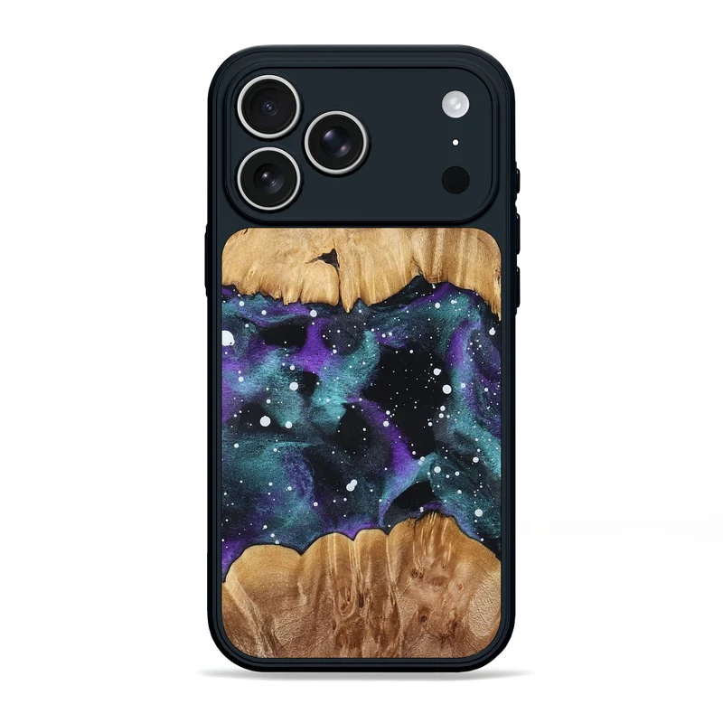 iPhone 17 Pro Max Wood Phone Case - Garland (Cosmos, 829908)