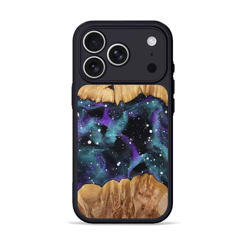 iPhone 17 Pro Wood Phone Case - Garland (Cosmos, 829908)