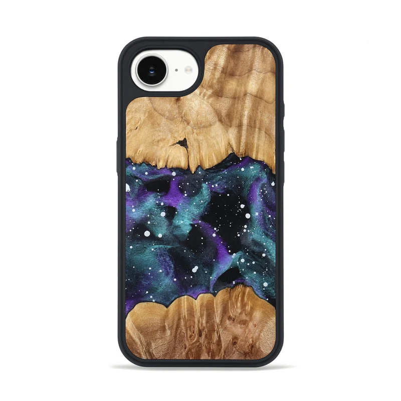iPhone 16e Wood Phone Case - Garland (Cosmos, 829908)