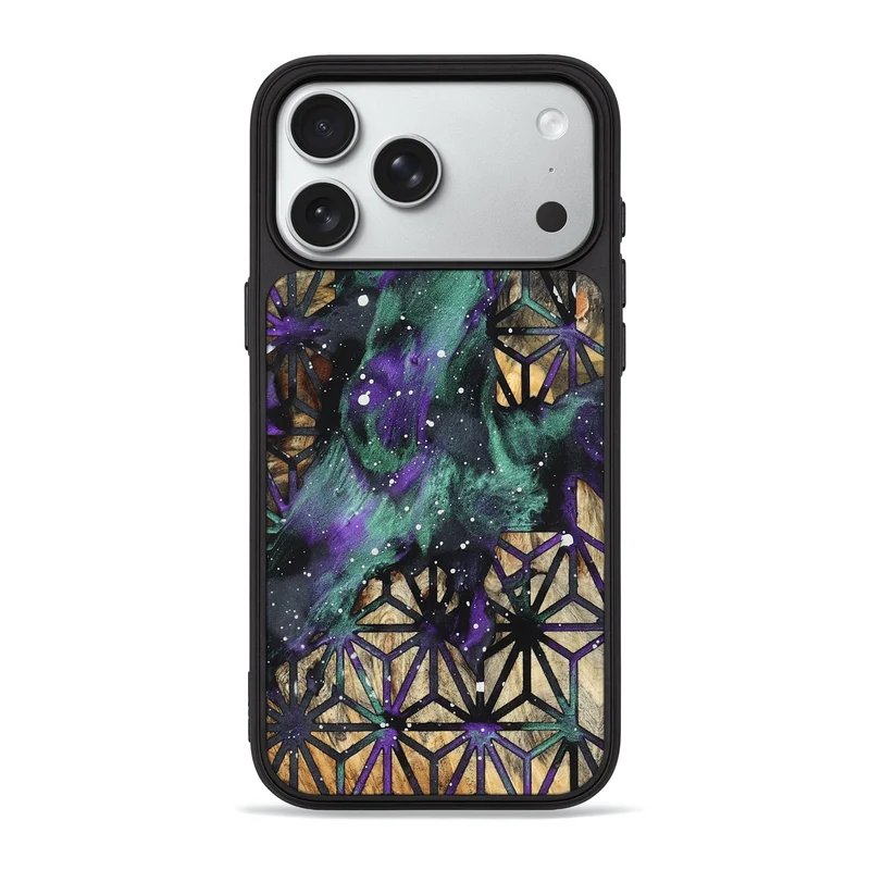 iPhone 18 Pro Max Wood Phone Case - Tamie (Cosmos, 829910)