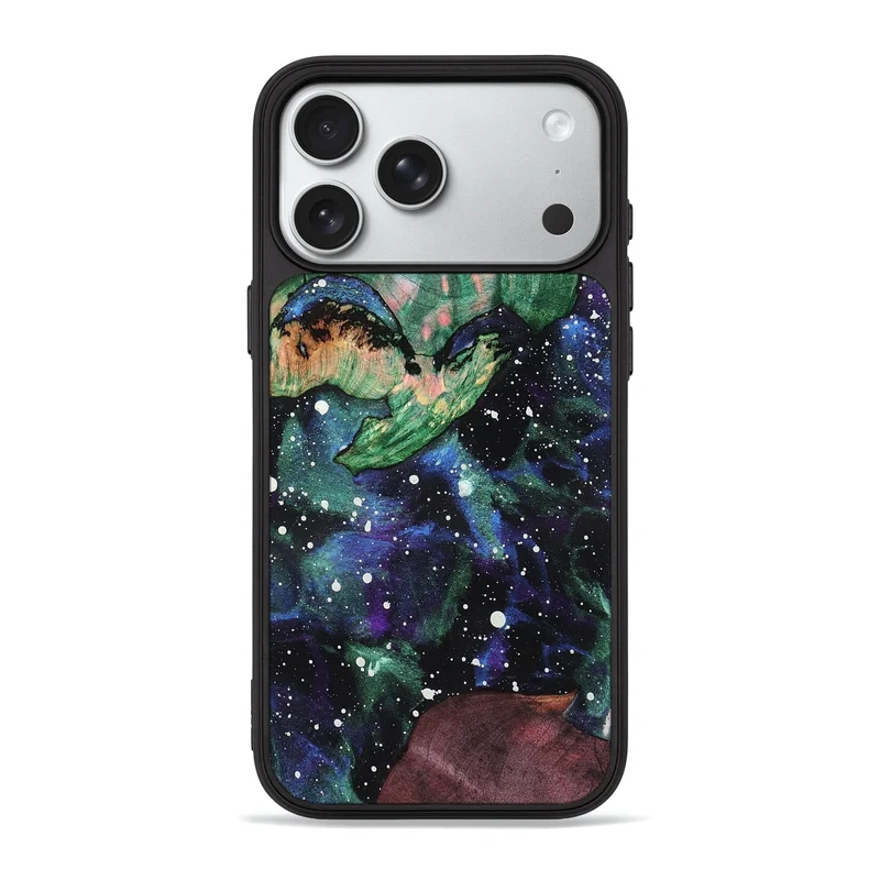 iPhone 18 Pro Max Wood Phone Case - Adriel (Cosmos, 829895)