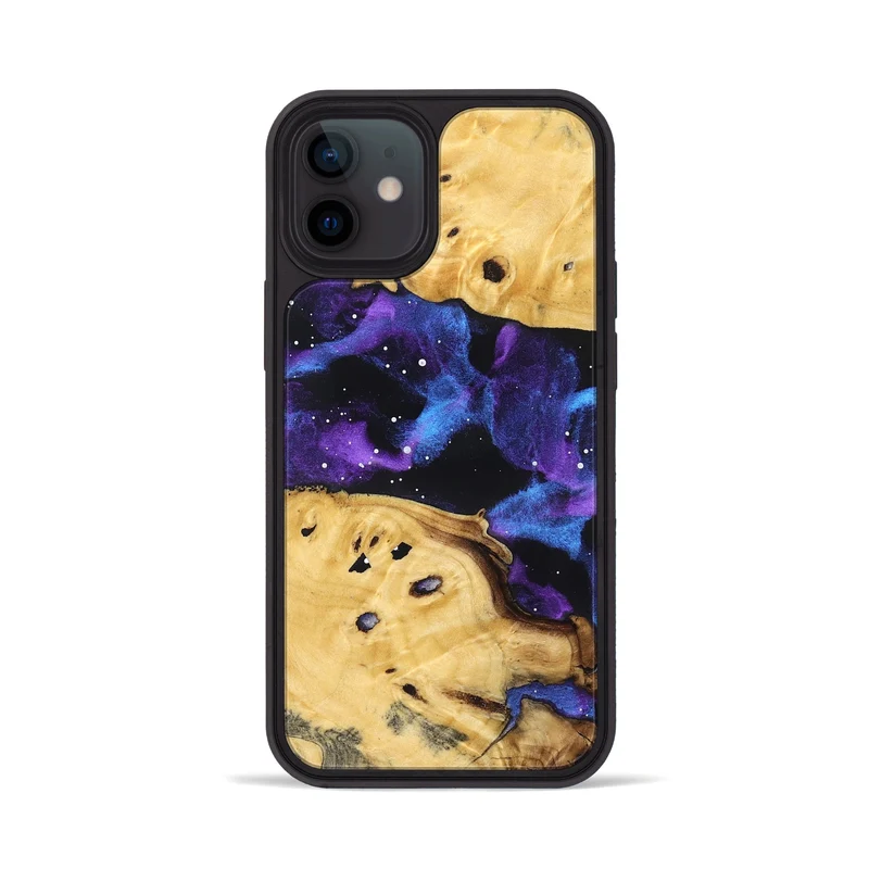 iPhone 12 Wood Phone Case - Samir (Cosmos, 829903)