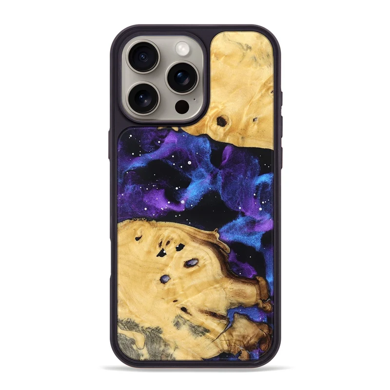 iPhone 16 Pro Max Wood Phone Case - Samir (Cosmos, 829903)