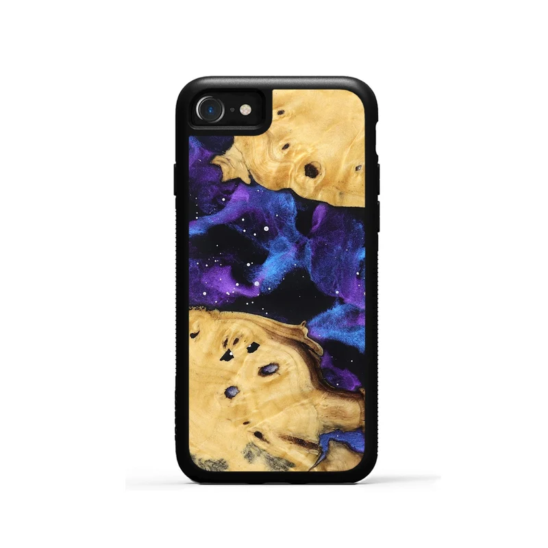 iPhone SE Wood Phone Case - Samir (Cosmos, 829903)