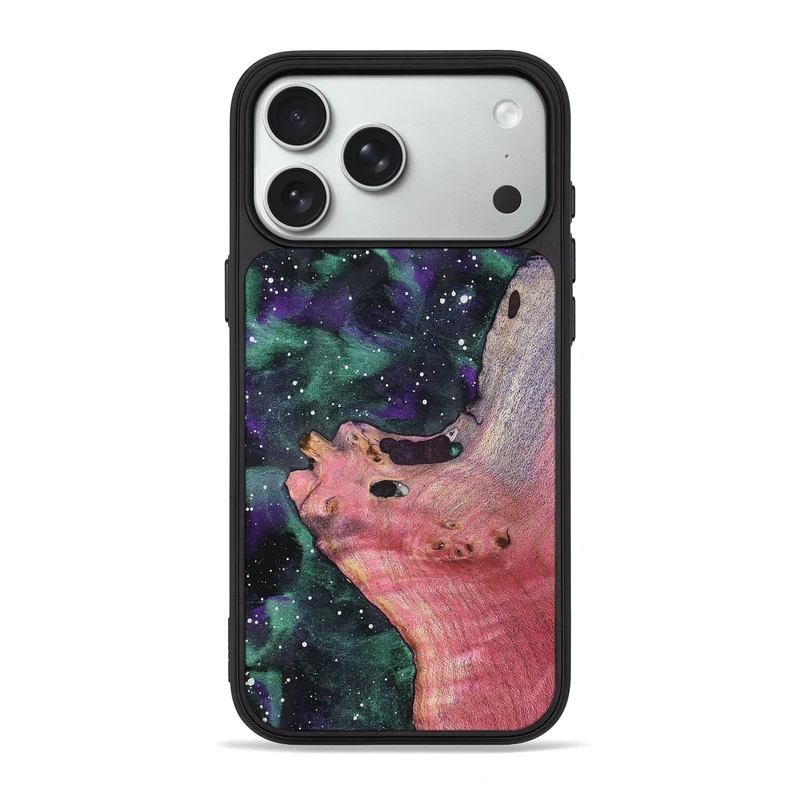 iPhone 18 Pro Max Wood Phone Case - Ruthann (Cosmos, 829890)