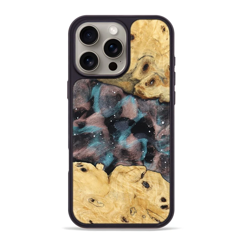 iPhone 16 Pro Max Wood Phone Case - Gideon (Cosmos, 829889)
