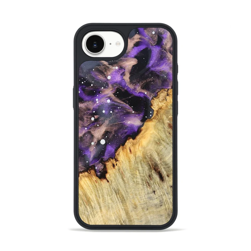 iPhone 16e Wood Phone Case - Ervin (Cosmos, 829888)