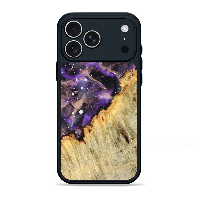 iPhone 17 Pro Max Wood Phone Case - Ervin (Cosmos, 829888)