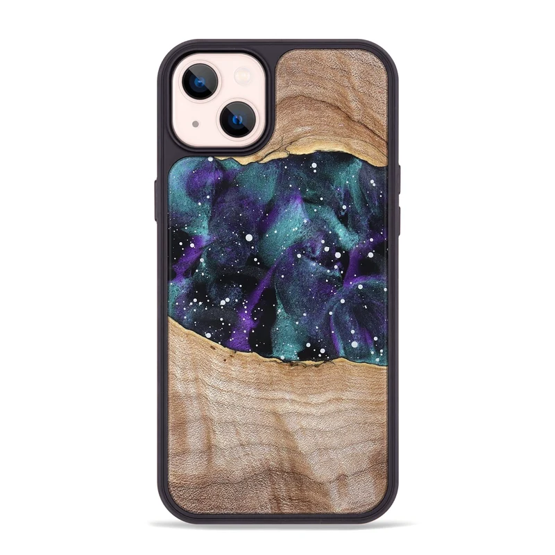 iPhone 14 Plus Wood Phone Case - Morris (Cosmos, 829914)