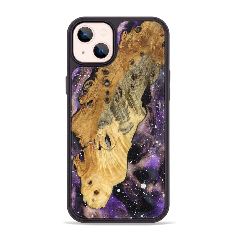 iPhone 14 Plus Wood Phone Case - Woodrow (Cosmos, 829916)