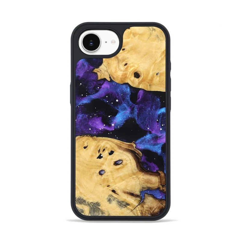 iPhone 16e Wood Phone Case - Samir (Cosmos, 829903)