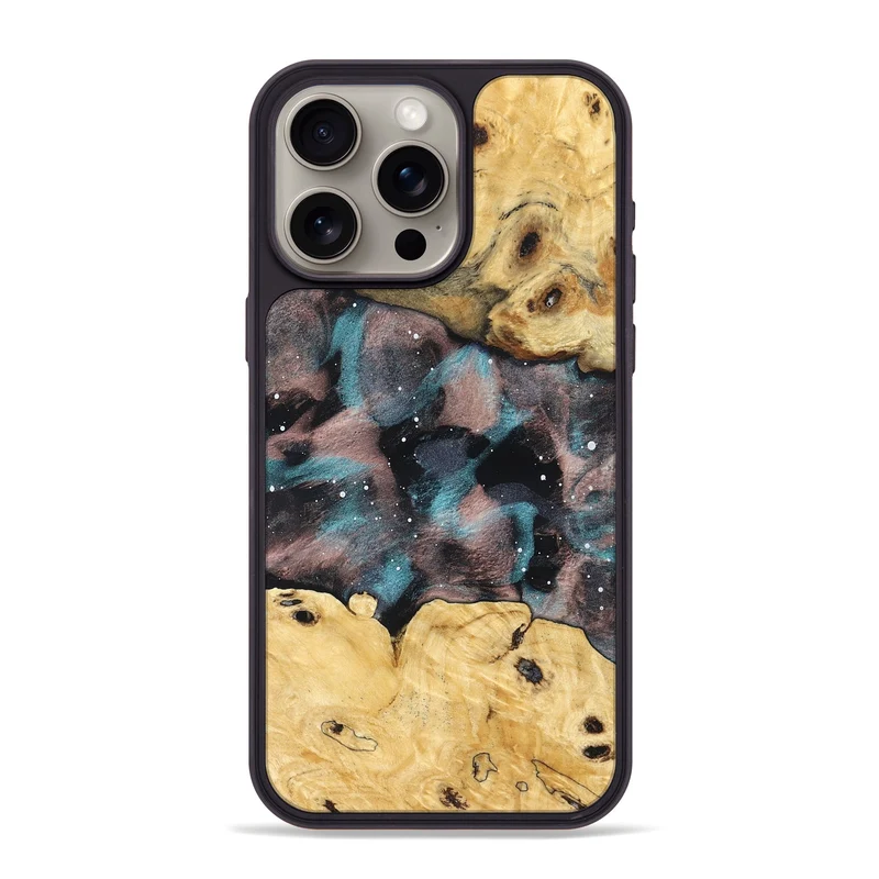 iPhone 15 Pro Max Wood Phone Case - Gideon (Cosmos, 829889)